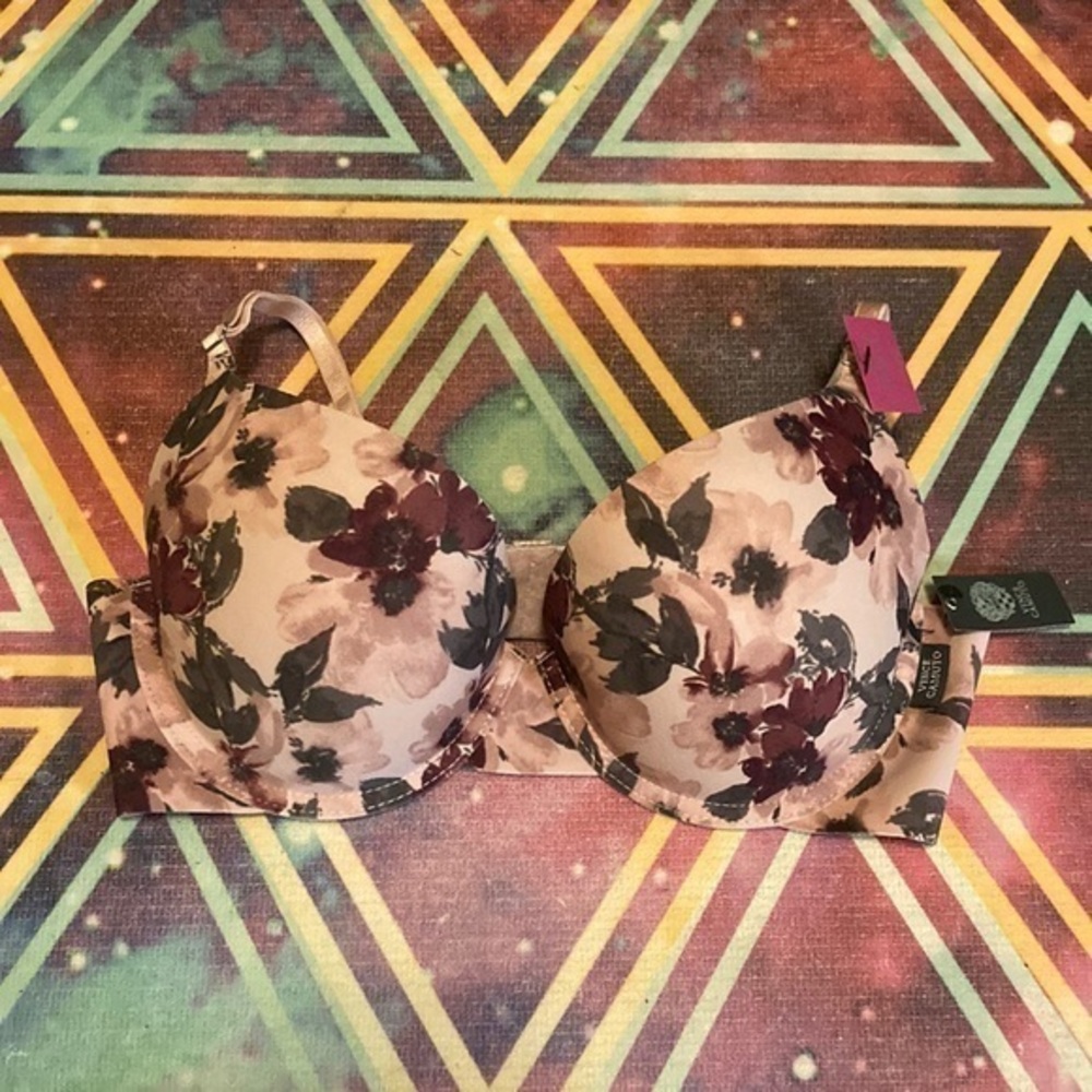 Vince Camuto Floral Bra
